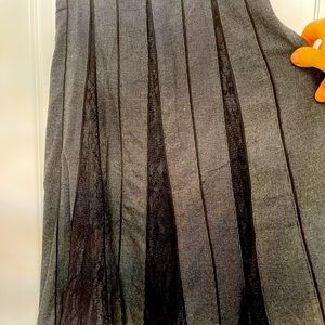 Dark grays skirt
